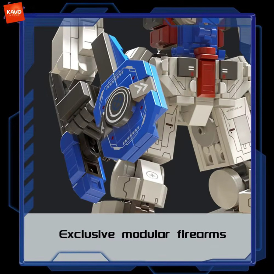 KAVOWORLD Mecha-Roboter, Baukasten, 648 Teile, ab 14 Jahre - Bild 6