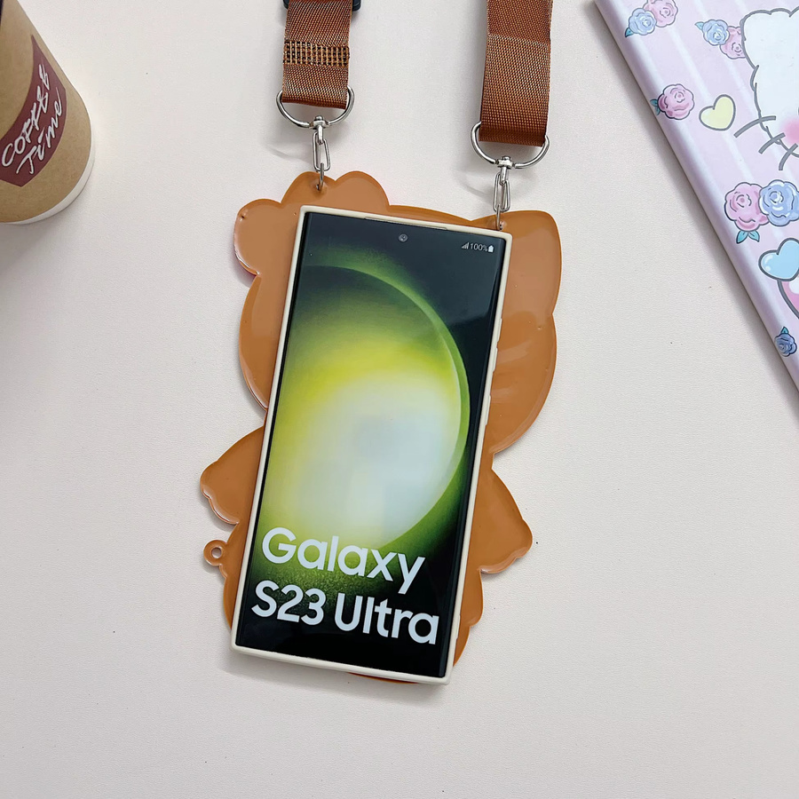 Sanrio Hello Kitty Schutzhülle aus TPU für Samsung Galaxy S26 Ultra S25 S24 S23 S22 Plus FE A57 A37 A56 A36 A55 in Schwarz und Mehrfarbig - Bild 3