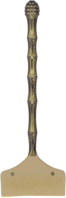 CosyHome Teebrett Reinigungsbürste mit Silikonkopf und Legierungsgriff in Grün und Gold - Bild 1