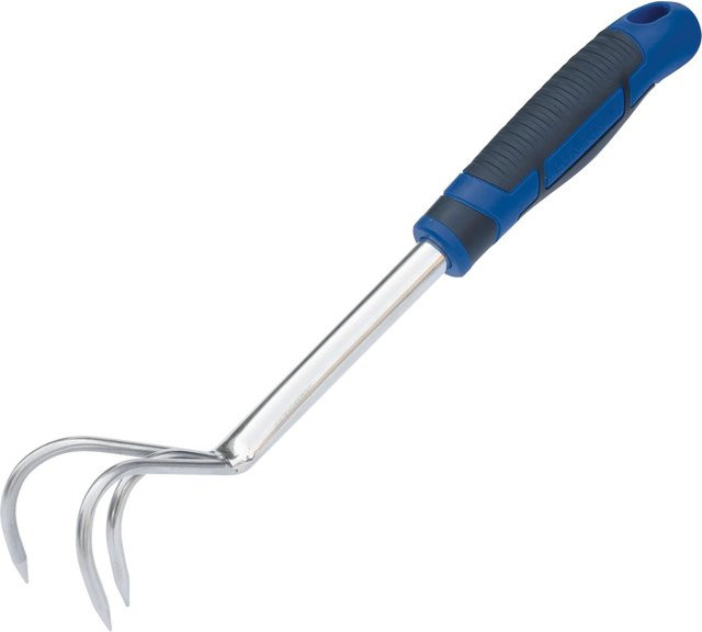 LUX-TOOLS Handgrubber mit Aufhängeöse aus Edelstahl, Kunststoff und Gummi - Bild 1