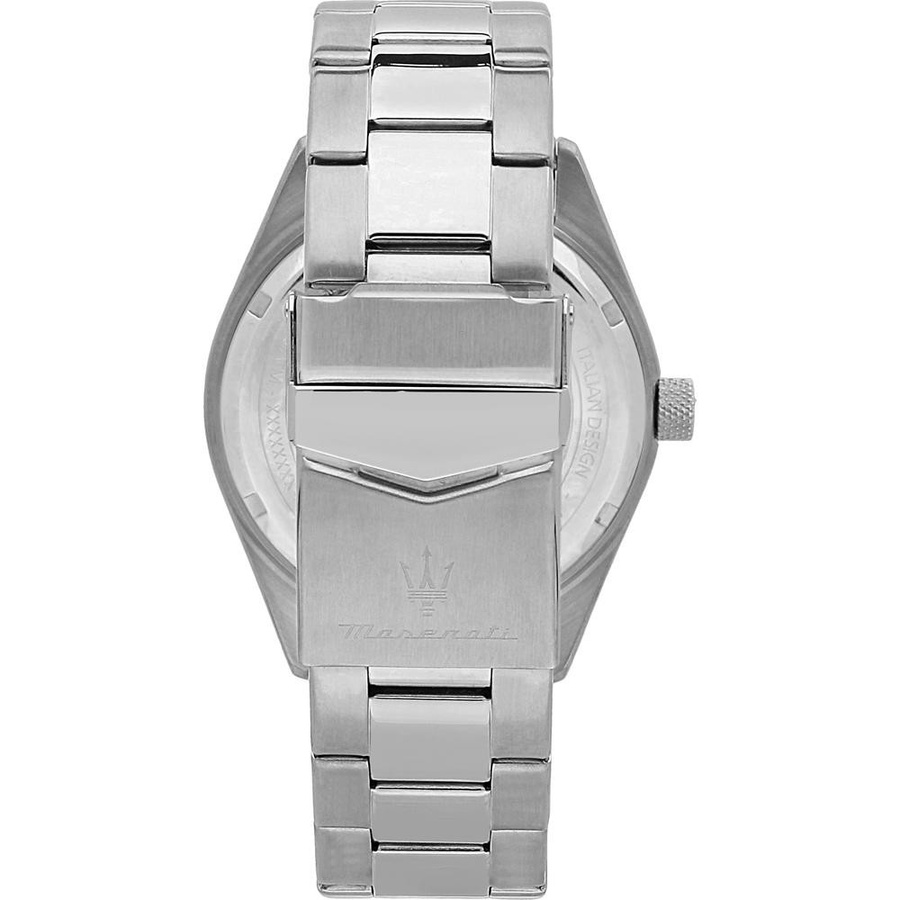 Maserati Herrenuhr Competizione, Quarz, Edelstahl, Schwarz, 43 mm, 10 ATM - Bild 2