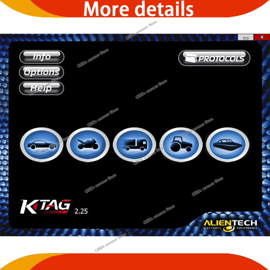 KTAG 2.25 Programmiersoftware für ECU Chip-Anpassung und BDM-Diagnose V7.020 - Bild 2