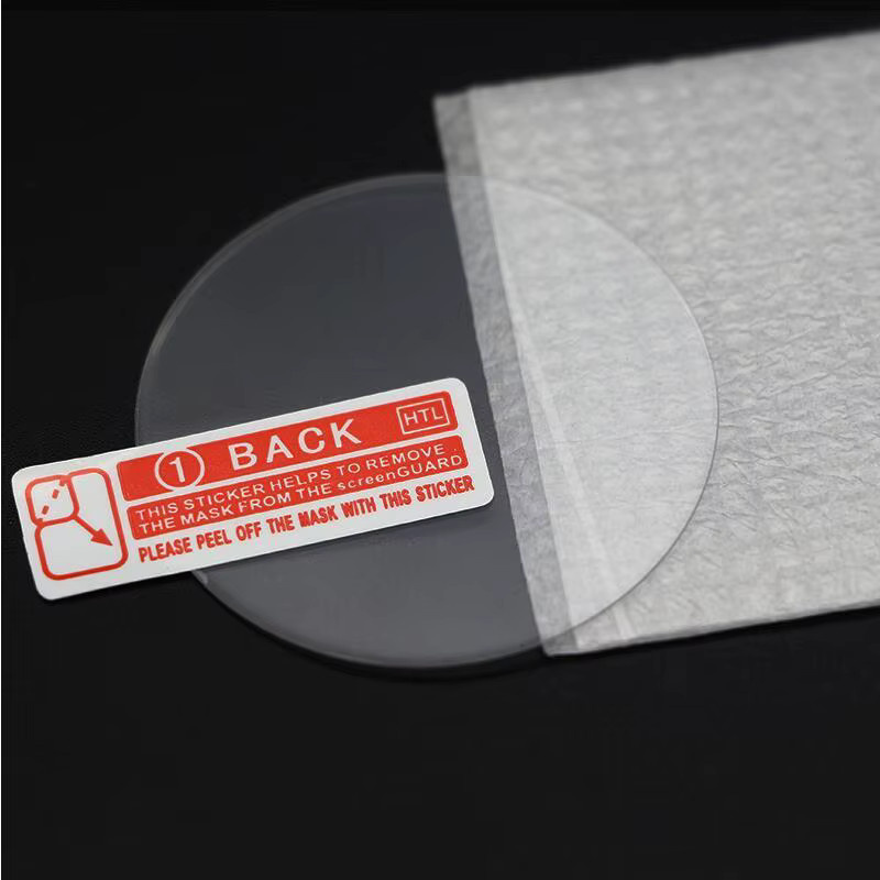 YIFILM Screen Protector Glas, Schwarz, Xiaomi Smart Uhr, 26-46 mm - Bild 2