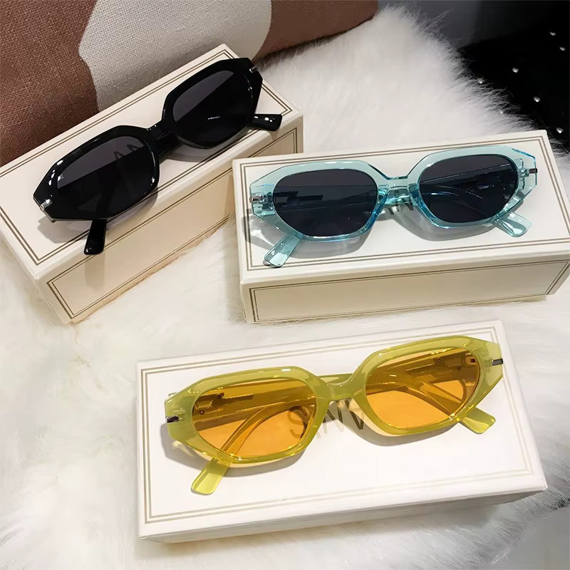 Samjune Cat-Eye Sonnenbrille, Vollrand, Kunststoff, Damen - Bild 2
