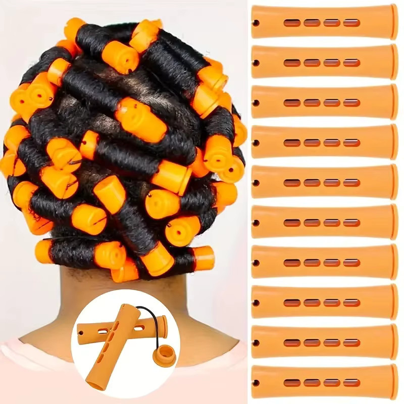 Haar-Styling-Werkzeuge für Dauerwelle und Locken, 10 Stück, Unisex - Bild 5