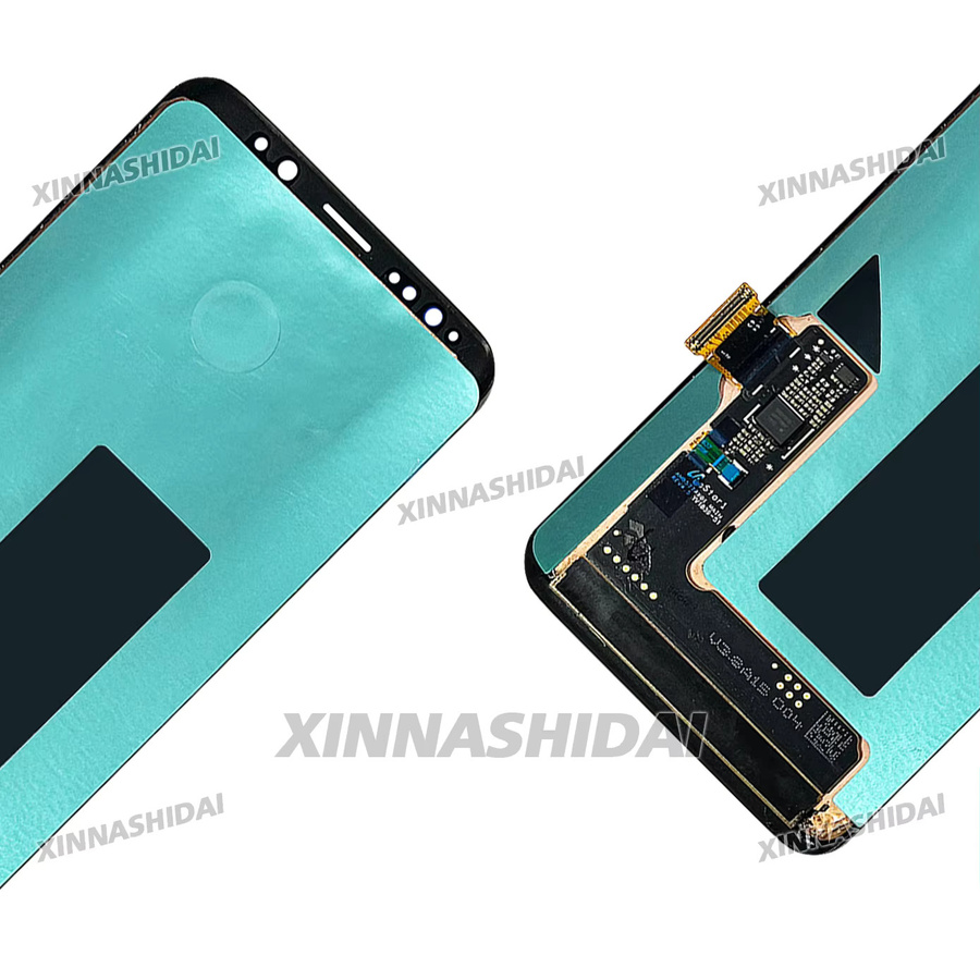 Samsung Galaxy S9 LCD-Display Touchscreen-Digitizer-Baugruppe mit Rahmen in Schwarz - Bild 3