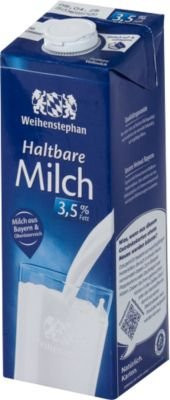 Weihenstephan H-Milch, 12 x 1 l - Bild 1