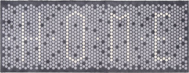 Arte Espina Kurzflorteppich Living Mat in Petrol B/L: ca. 64 x 168 cm - Bild 1