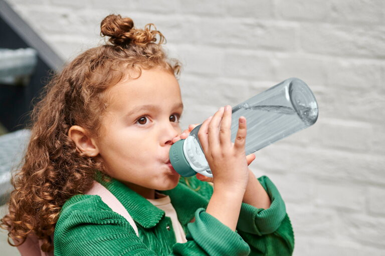 Mepal Wasserflasche Pop-up transparent mit individuellem Namen - Bild 2