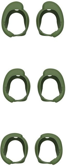3 Paar Ersatz-Ohrhörer-Abdeckungen für Bose QuietComfort Earbuds II und Ultra Earbuds in Grün - Bild 1