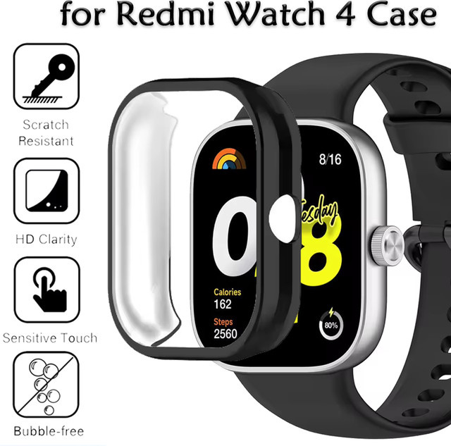 Xiaomi Schutzhülle für Redmi Watch 4, TPU, transparent, Unisex - Bild 1