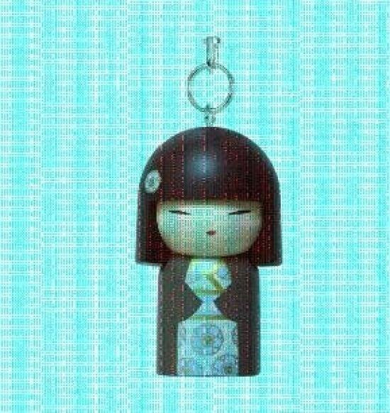 Kimmidoll Schlüsselanhänger Chizuru, black, Unisex - Bild 1