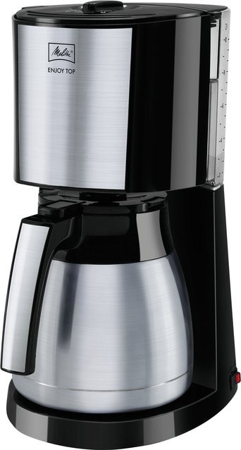 Melitta Enjoy Top Therm Filterkaffeemaschine mit Thermokanne in Schwarz - Bild 1