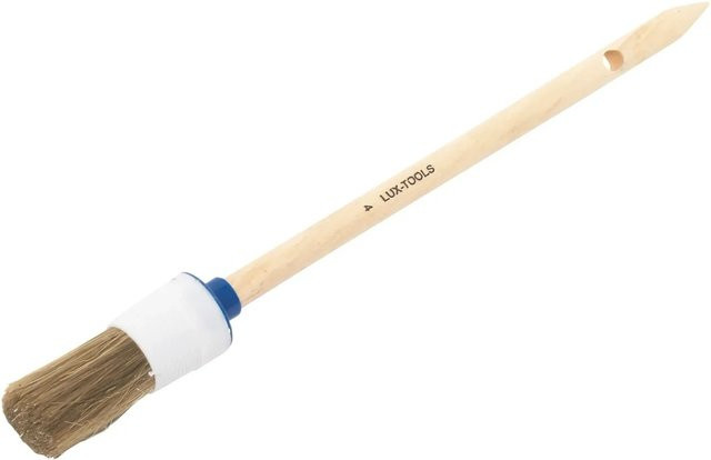 LUX-TOOLS Ringpinsel Universal für wasserbasierte Lacke und Holz, 25 mm - Bild 1