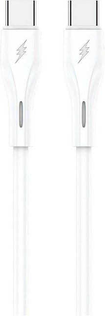 Sendem M36C USB-C Daten- und Ladekabel mit 66W in Weiß, Länge: 1 m - Bild 1