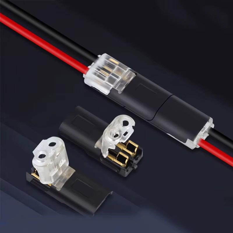 JORPETS 100 Stück 2-Pin Automobil Steckverbinder Wasserdichte Elektrische Terminal Anschlüsse für Kabel und Drähte - Bild 2