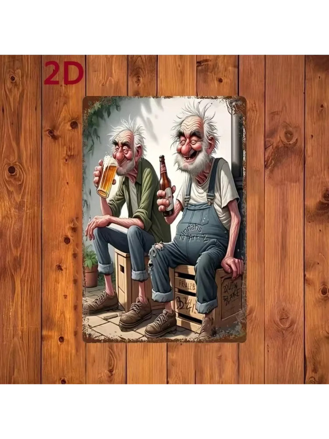 Modernes abstraktes Wandbild aus Metall in Mehrfarbig für dein Wohnzimmer oder Café - Bild 4