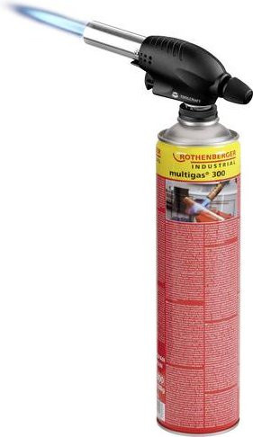 TOOLCRAFT Lötlampe mit Gasflasche in Rot für bis zu 1300°C - Bild 1