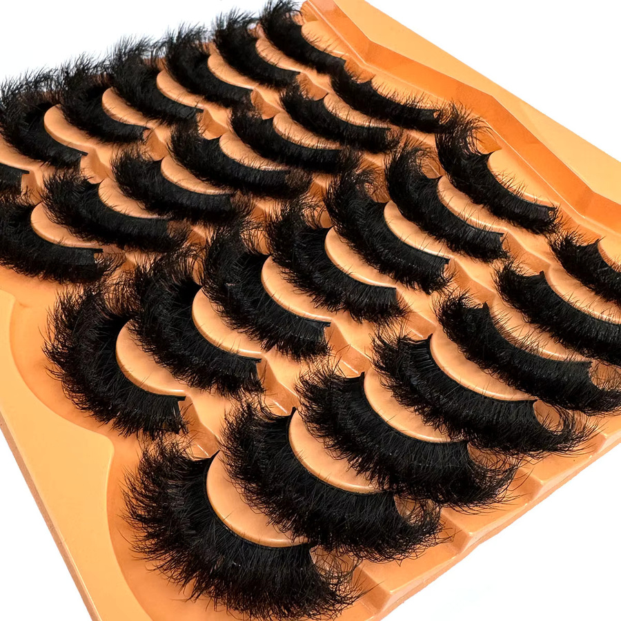 UMIRYAO Falsche Wimpern, 14 Paar, 3D-Verlängerung, D-Form - Bild 6