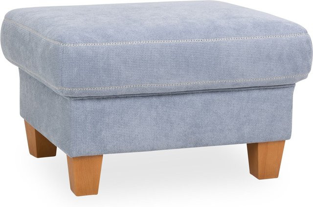 Hocker vito BUDDY in Grau mit modernem Design aus Stoff, B/T/H: 68 x 50 x 78 cm - Bild 1