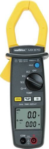 Metrix MX 670 Digitale Stromzange in Gelb, CAT III 1000 V, CAT IV 600 V, 10000 Counts - Bild 1
