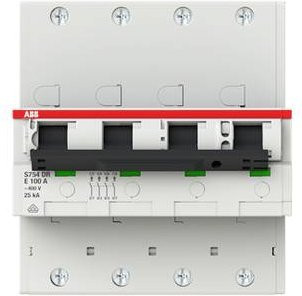 ABB S754DR-E100 2CDH784010R0822 Leitungsschutzschalter 100A in Weiß - Bild 1