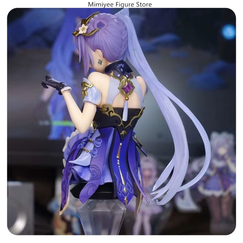 Bandai Genshin Impact Keqing Seated Teasing Pose, Anime Figur Statue - Bild 2
