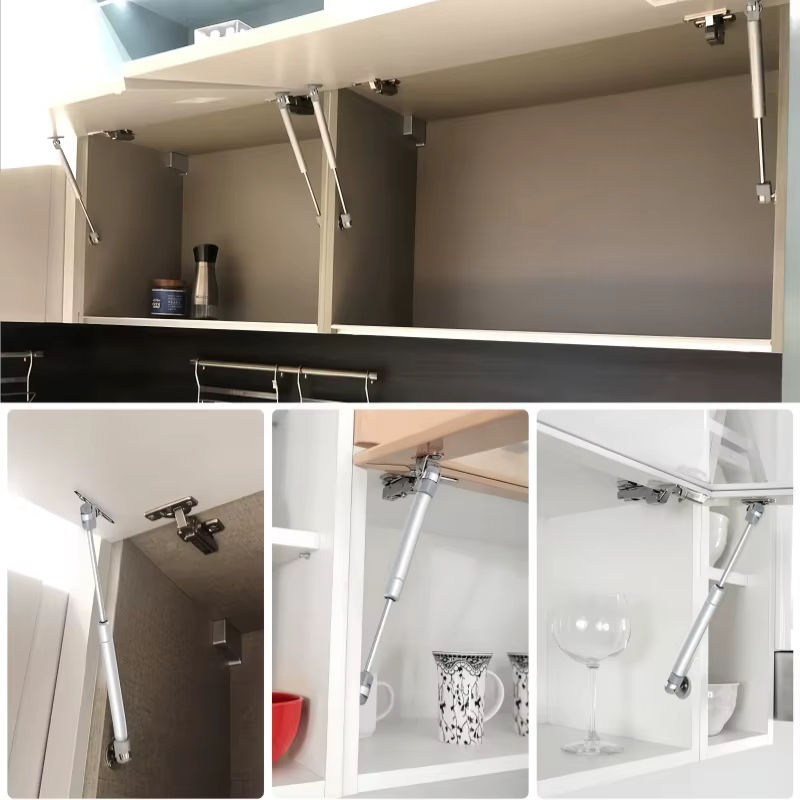2/4er-Pack Schock Gasdruckfedern mit Kupferkern für Küchenschranktüren, hydraulische Hebestütze und Schrankscharniere, 30N-200N - Bild 5