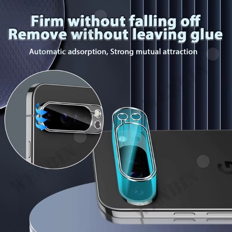 WENBIN 5 Stück Kameraobjektiv-Schutzglas für Google Pixel 10 Pro XL 10A, transparente Kamerafolie für vollständige Abdeckung - Bild 3