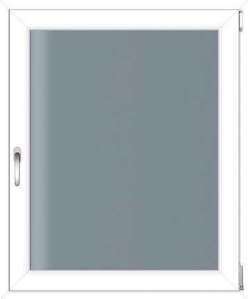RORO Kunststoff-Fenster KOMFORT B70 in Weiss mit Klarglas, Breite: 100 cm, Höhe: 130 cm - Bild 1