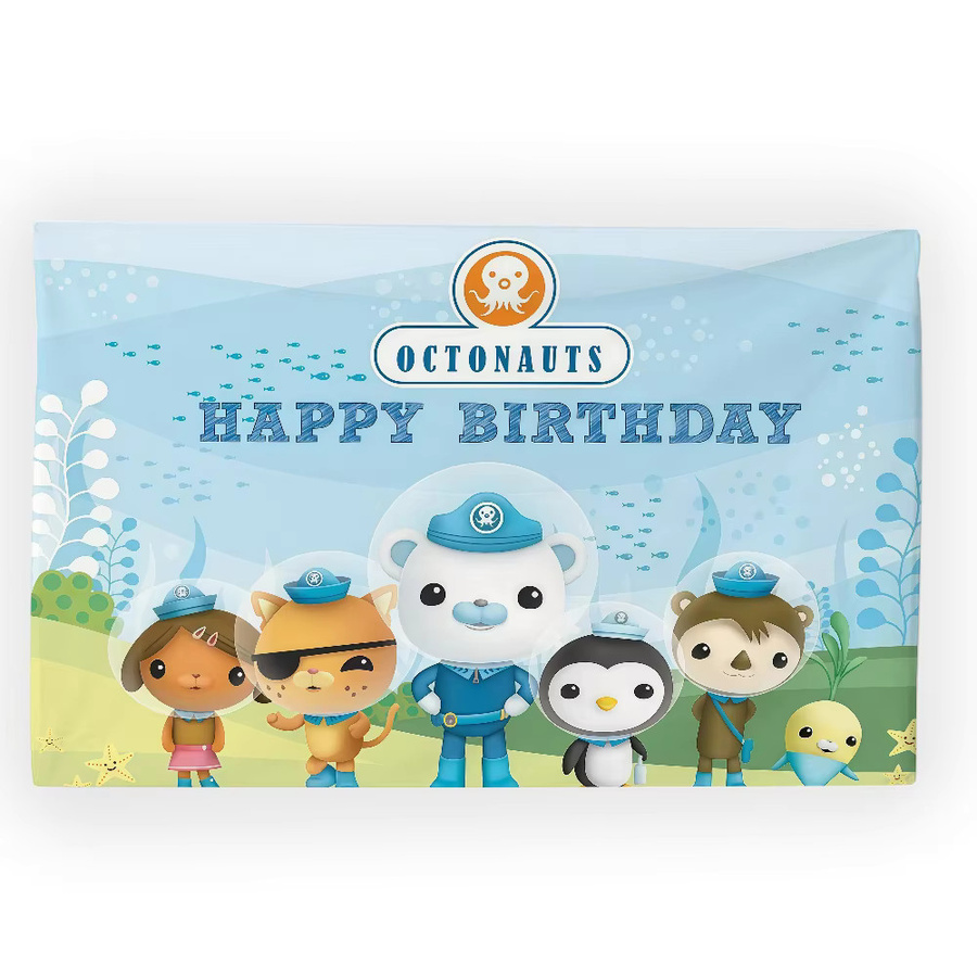 Warner Bros. Octonauts Banner Dekoration für Kinder, Mehrfarbig, B/H: 60 x 40 cm - Bild 4
