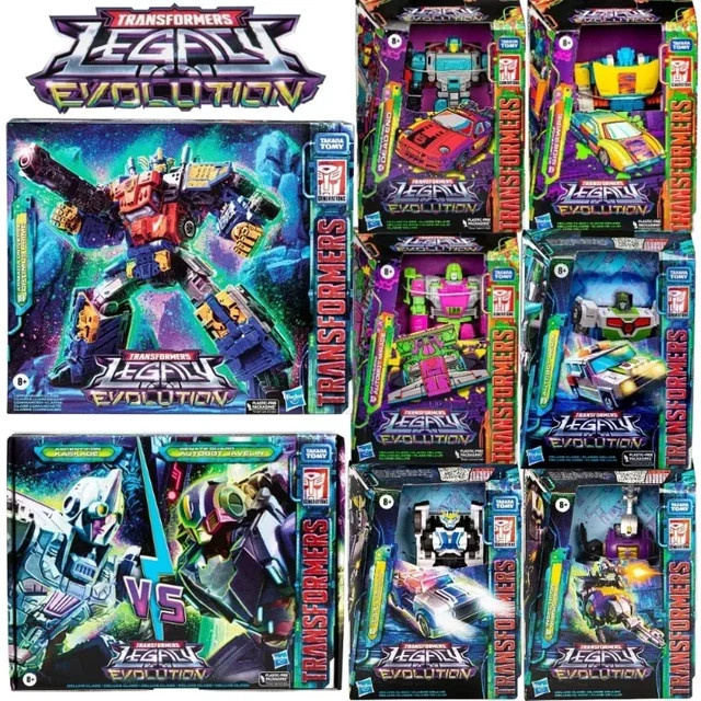 TAKARA TOMY Legacy Evolution Series Optimus Prime Nova Prime Bludgeon Dinobot, Actionfigur, ab 8 Jahren - Bild 1