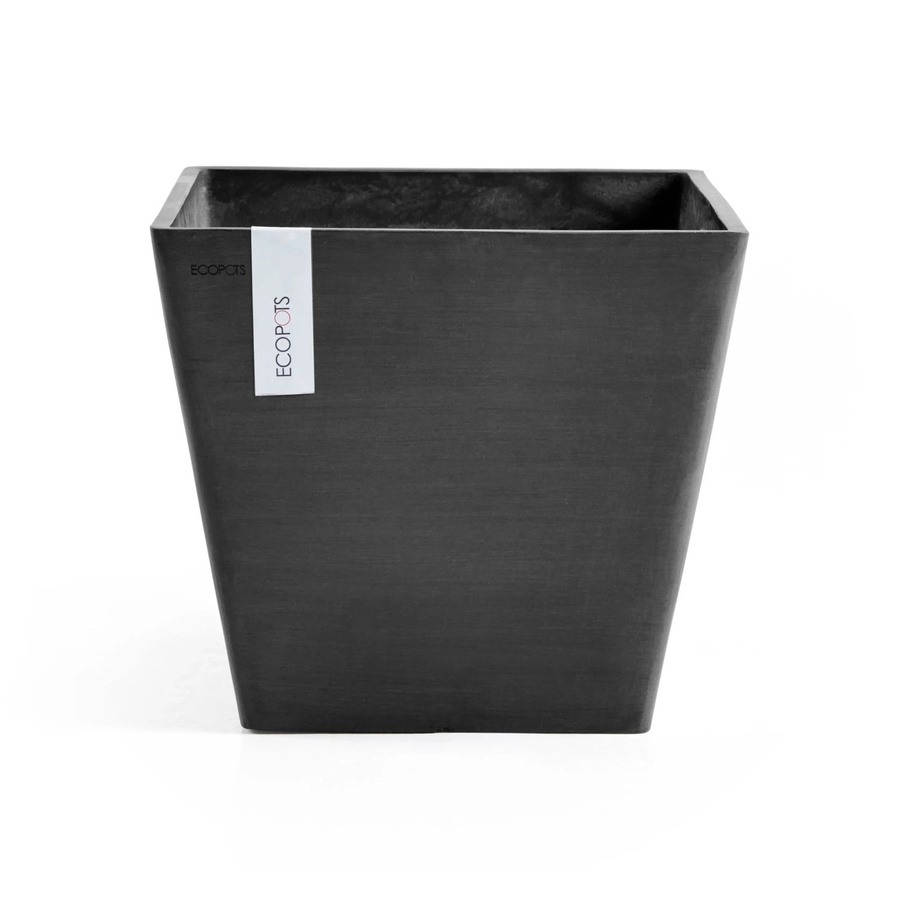 Ecopots Pflanztopf Rotterdam Dunkelgrau quadratisch B/T/H: 50 x 50 x 50 cm - Bild 2
