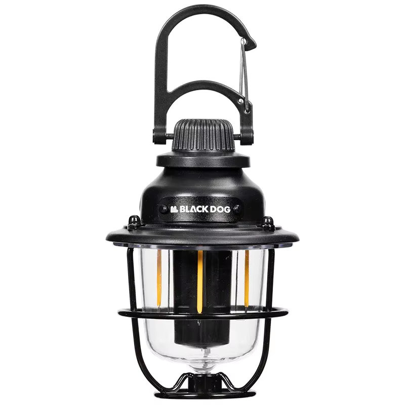 BLACKDOG Outdoor-Campinglampe als Mehrzweck-Notlicht und Umgebungslampe in Schwarz mit warmweißem Licht - Bild 3