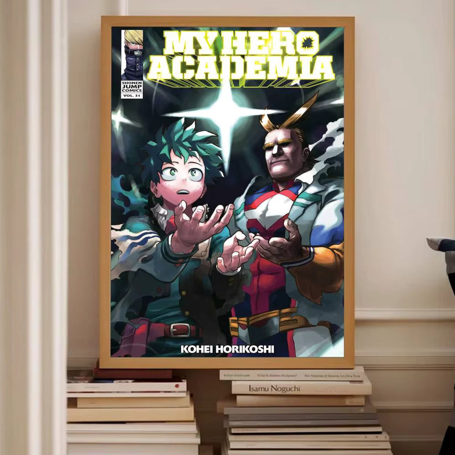 My Hero Academia Wandkunst Poster Aufkleber in Multicolour für dein Wohnzimmer oder Schlafzimmer - Bild 4