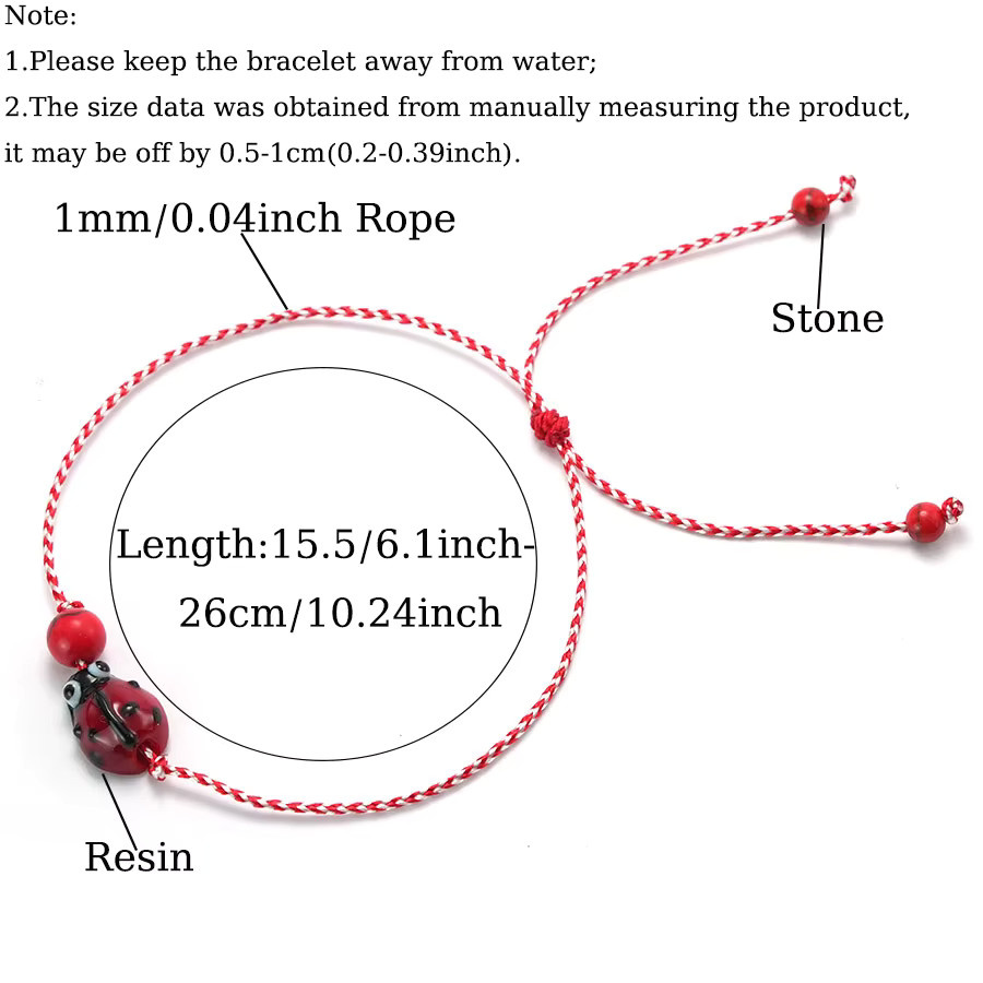 Noter Armband, Howlith-Stein, Unisex, Bunt - Bild 2