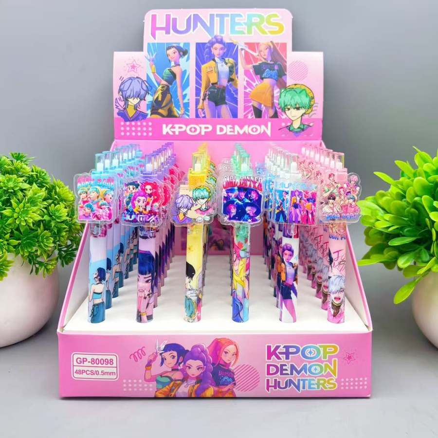 Demon Hunter K-POP Gelstift mit schwarzer Tinte und 0,5 mm Druckstärke von Yiran Toy - Bild 1