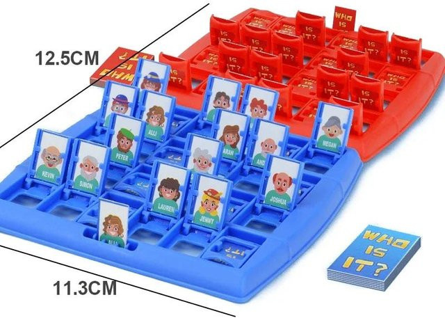 UYAOZHISHANG Raten Sie, wer ich bin Puzzle-Spiel für 2 Personen, 3-6 Jahre - Bild 1