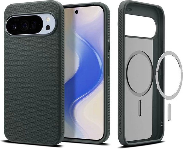 Spigen Liquid Air MagSafe Schutzhülle für Google Pixel 10 Pro XL in Grün - Bild 1
