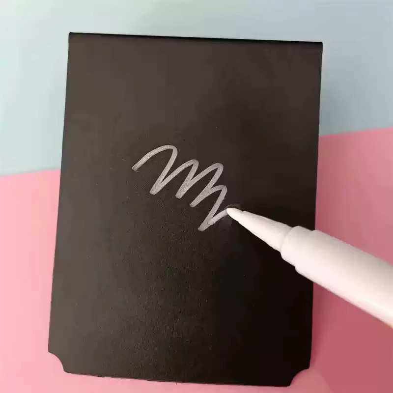 Weißer fluoreszierender Marker auf Wasserbasis für LED-Lichttafeln und Acryltafeln, löschbarer Glasstift - Bild 4