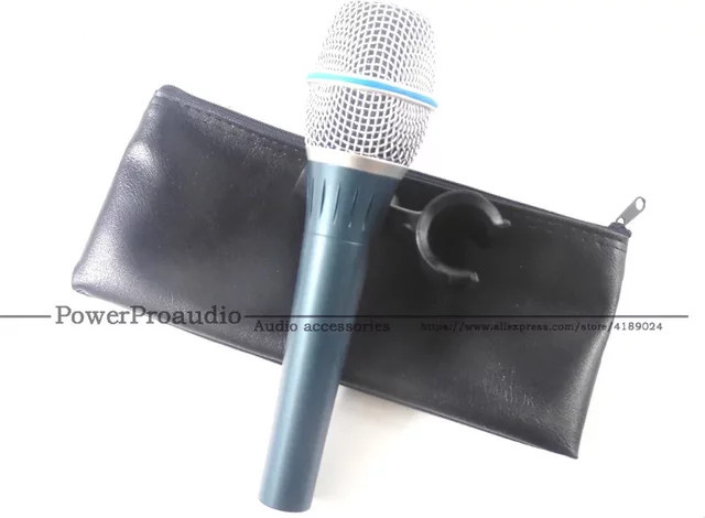 Shure Beta 87A Dynamisches Supernieren-Gesangsmikrofon in Silber - Bild 1