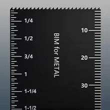 Oszillierendes Sägeblatt Set aus Bimetall und Edelstahl für Holz und Metall, 10 Stück, Farbe Silber - Bild 4