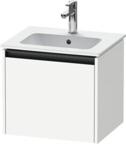 Duravit Waschtischunterschrank Ketho.2, wandhängend, 1 Auszug, weiß matt, B/T/H: 51 x 42 x 44 cm - Bild 1