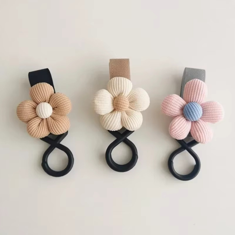 Multifunktionaler Kinderwagen Haken als Zubehör für Babywagen in Beige oder Schwarz - Bild 3