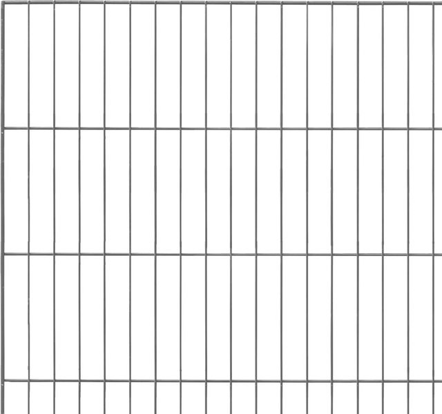 Einstabmattenzaun aus Metall in Anthrazit, Höhe: 150 cm, Breite: 200 cm, pulverbeschichtet - Bild 1