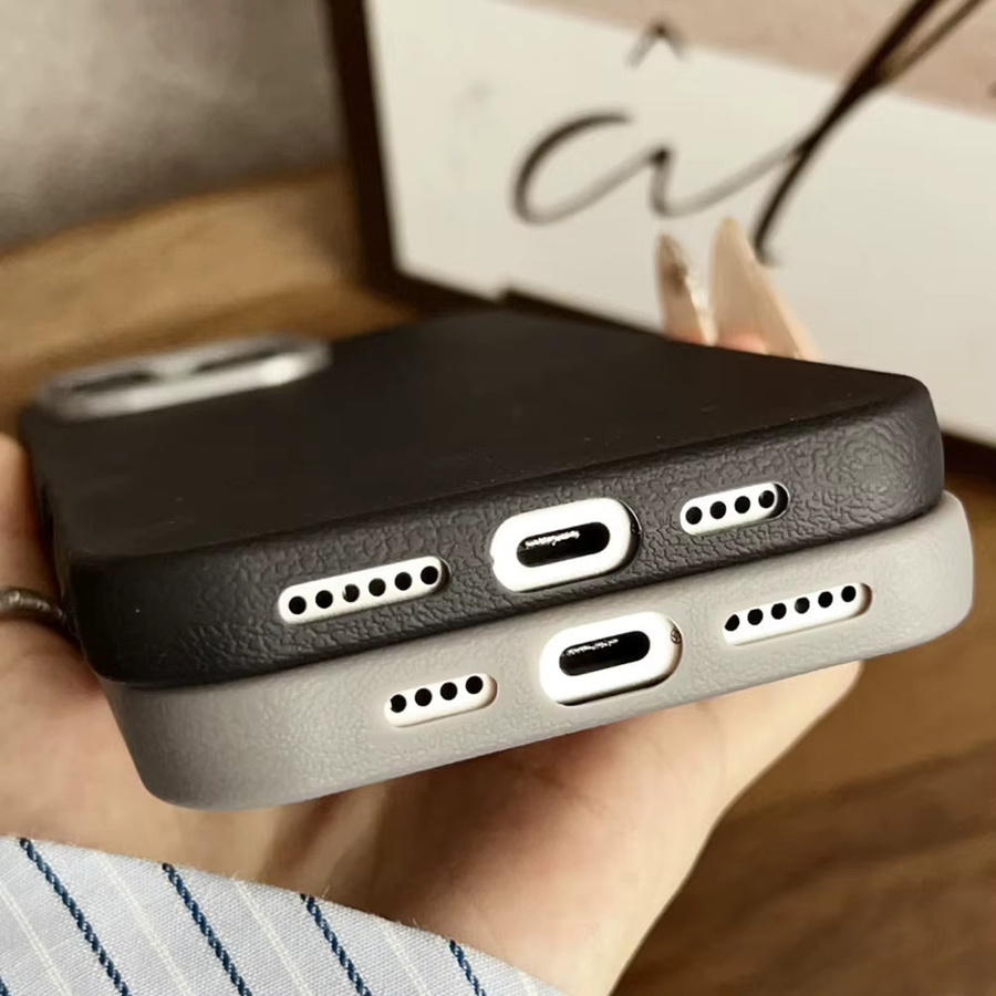 Luxus Business Handyhülle mit Ledertextur für Samsung Galaxy A56 A36 A55 A54 A53 A35 A34 A33 A32 in Schwarz, stoßfeste TPU Schutzhülle - Bild 4