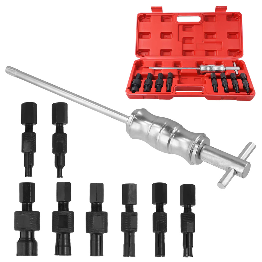 Podofo 9-teiliges Blindloch-Innenlagerabzieher-Set mit Gleithammer und Lagerentferner-Werkzeugset für 8-32mm - Bild 6