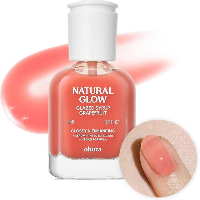 OHORA Glasierter Sirup Nagelhärter Grapefruit Edition, White - Bild 1