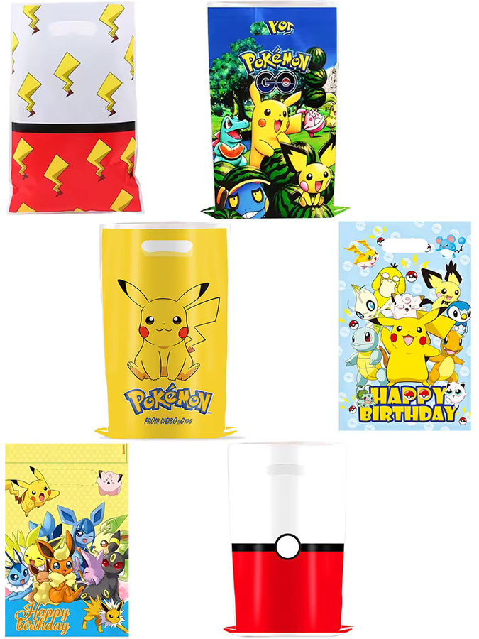 TAKARA TOMY Pokemon Geschenktüten Figuren, Stofftaschen - Bild 2