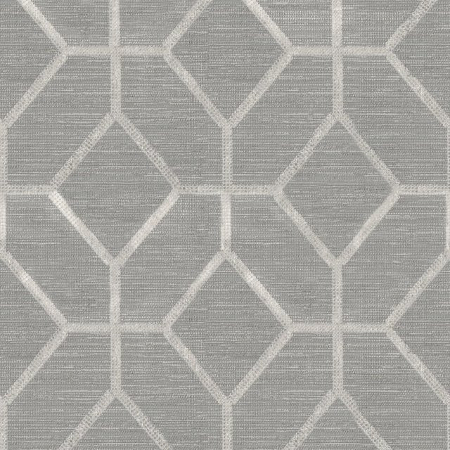 Sublime Vliestapete Geo Textur in Hellgrau mit geometrischem Design, Breite: 52 cm, Länge: 10 m - Bild 1